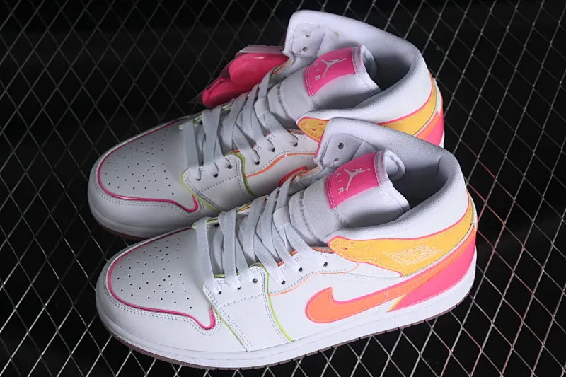 All Categories Air Jordan Jordan Series Basketball Shoes Air Jordan 1 Mid Air Jordan 1 Mid AJ1 Joe 1 Jelly Candy China Cultural Leisure Sneakers CV4611-100